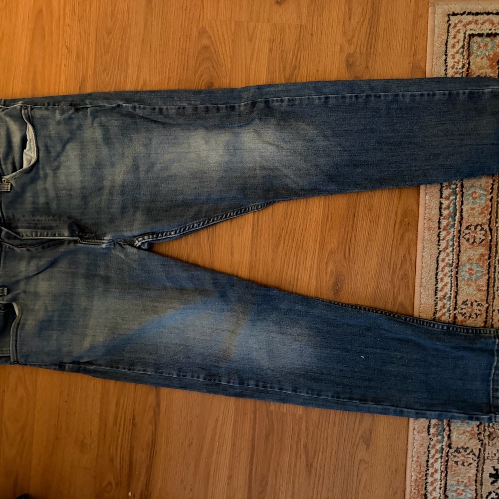 Levi's Men's Dark Blue Straight Jeans